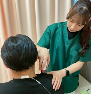 ハイボルト施術